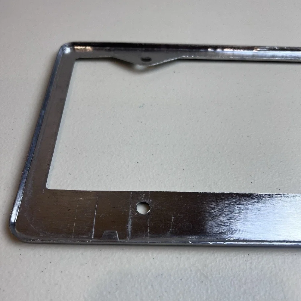 Vintage Mercedes Benz Boerne, Texas License Plate Frame Metal Original‎ Dealer 2
